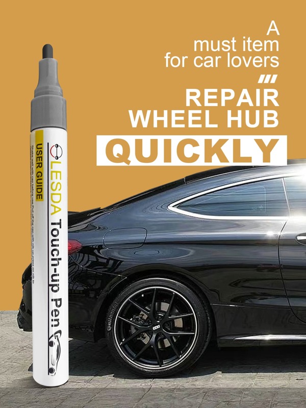 Hub Matte Black Touchup Paint SHEIN USA