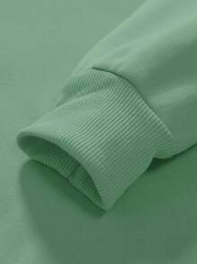 Manfinity LEGND Bộ hai mảnh Nam Dây kéo Túi Đồ họa Giải trí - Màu xanh Bạc hà - Xem 3