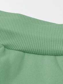 Manfinity LEGND Bộ hai mảnh Nam Dây kéo Túi Đồ họa Giải trí - Màu xanh Bạc hà - Xem 5