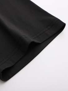 Manfinity Homme Men T-Shirts Fit Crew Neck Short Sleeve Colorful Summer Polyester Tee - Multicolor - View 3