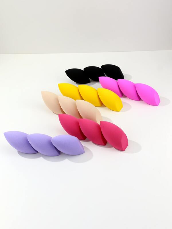 baopinger 3 piezas de esponjas de maquillaje para uso de las mujeres