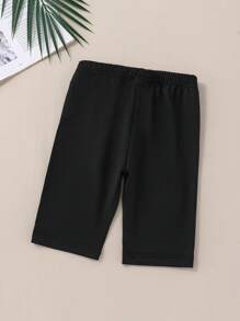 小女童冰淇淋刺繡騎行褲