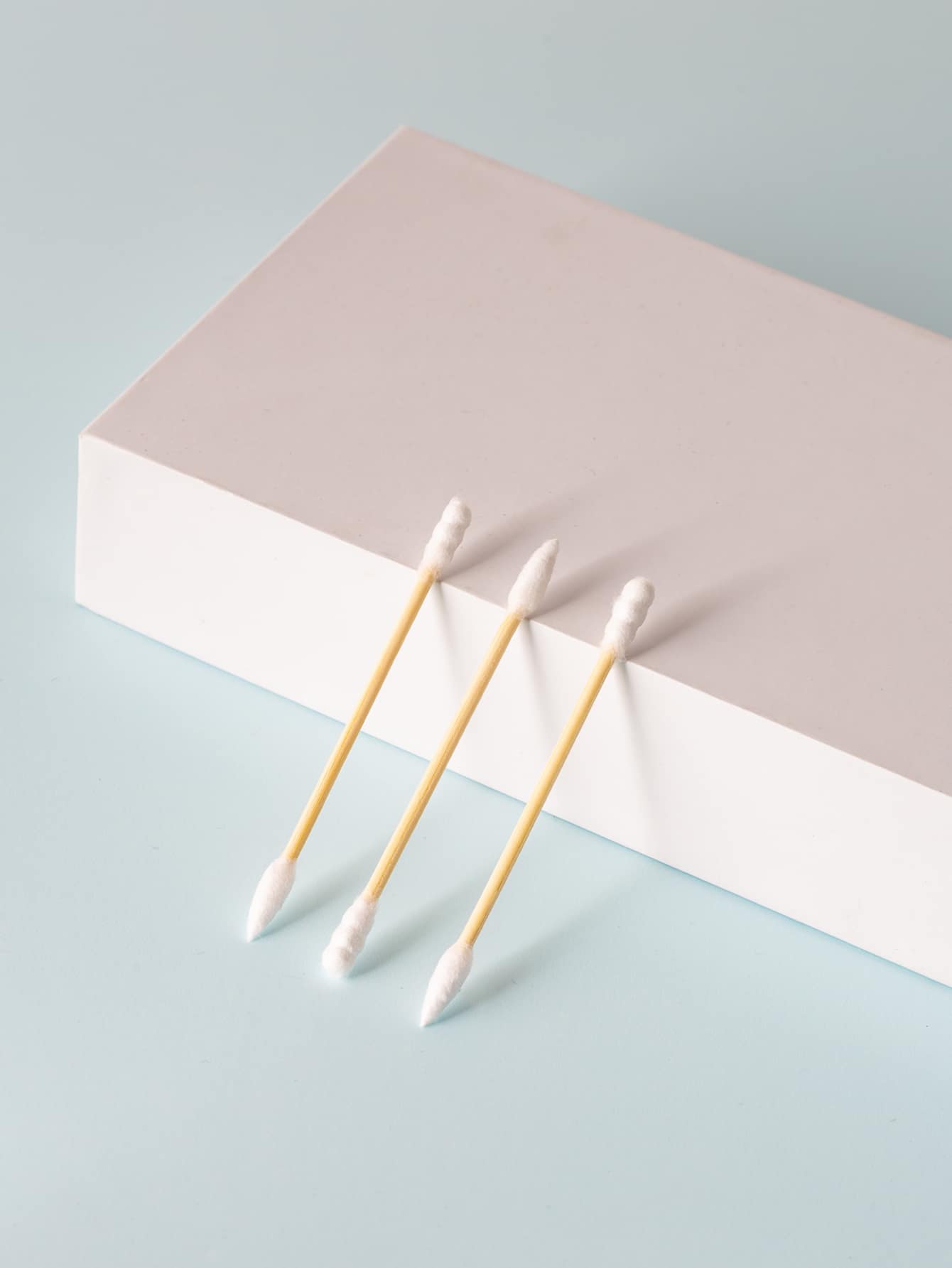 NEFOUME 200pcs Double-sided Swab - White - View 4