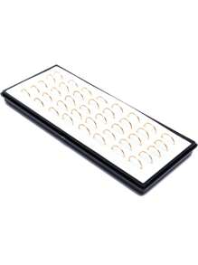 40入組/套極簡鼻環不銹鋼受歡迎穿孔身體鏈禮品適合女士和男士,不銹鋼首飾類 - 金黃色 - 查看 1