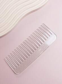 Glitter Hair Comb - White - View 2