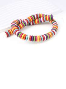 1 sợi thời trang Trang trí màu ngọc lam Tự làm hạt cho phụ nữ để làm đồ trang sức tự làm - Nhiều màu - Xem 3