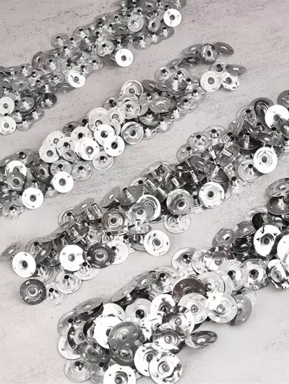 100 st Candle Wick Metal Sustainer Halloween, Spöklik, Höst, Festival, Julhelg, Vinter, Semester, Fest, Rumsdekoration, Presenter