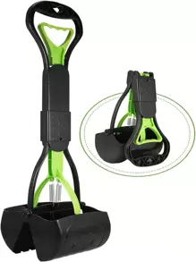 1入組便攜寵物拾便器適用於狗狗和貓適用於清潔 - 綠色 - 查看 1