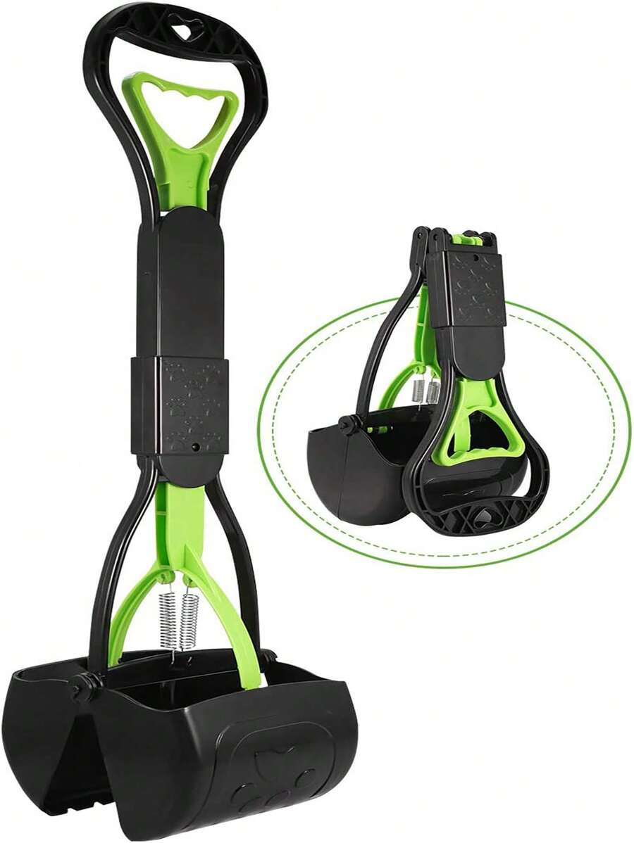 1入組便攜寵物拾便器適用於狗狗和貓適用於清潔 - 綠色 - 查看 1