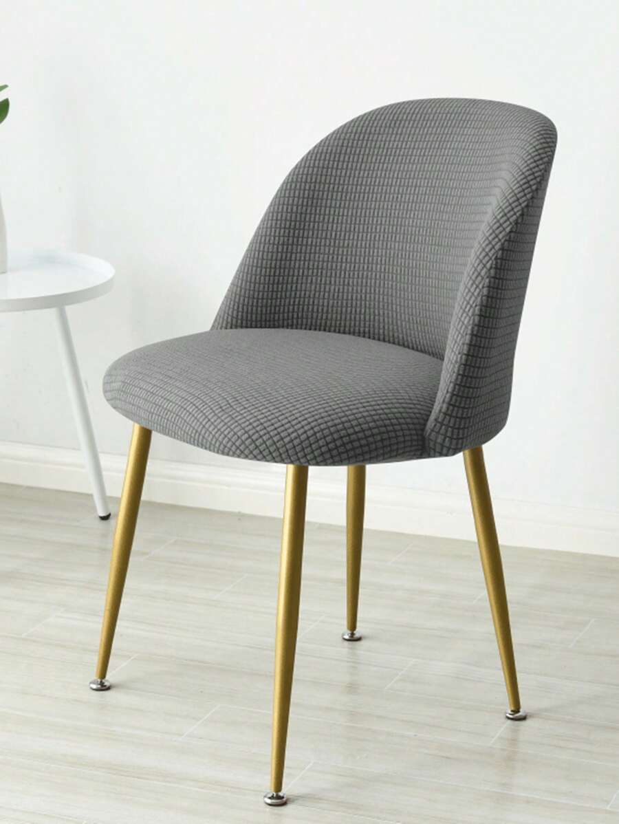 1入組套提花餐椅套現代滌綸家用餐椅套