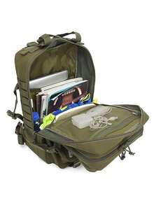 50L Waterproof Trekking Fishing Backpack Outdoor Rucksack Adventure Backpack - Army Green - View 4