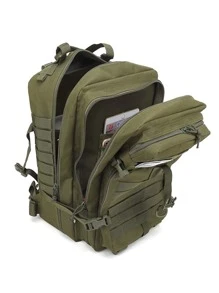 50L Waterproof Trekking Fishing Backpack Outdoor Rucksack Adventure Backpack - Army Green - View 2