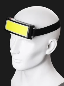 1pc ABS Headlamp, Modernist Portable LED Head Lamp For Home - White - View 3