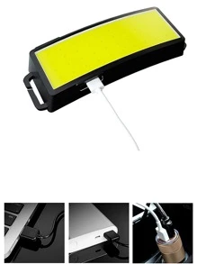 1pc ABS Headlamp, Modernist Portable LED Head Lamp For Home - White - View 6