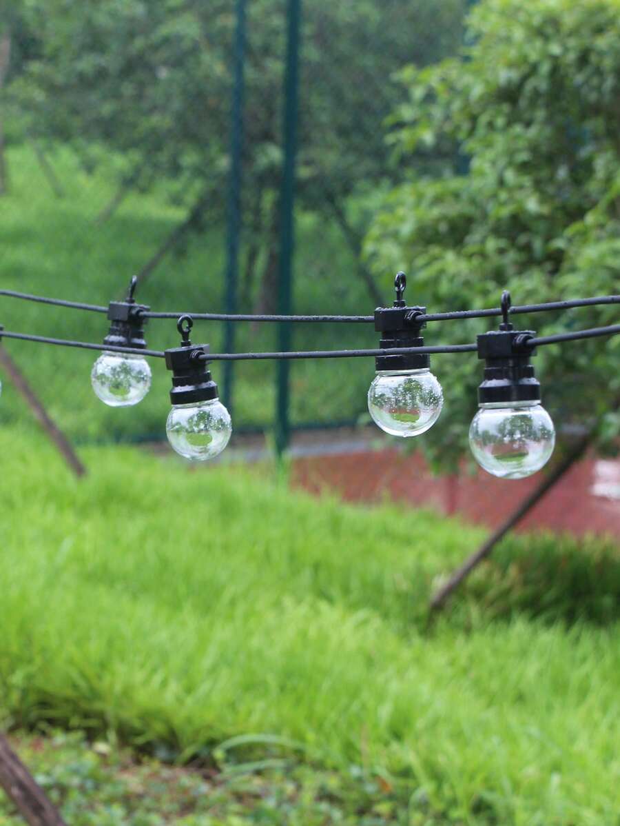 1 Đèn Dây Nhựa, Đèn Trang Trí Độ Dài Chống Thấm Nước Theo Chủ Nghĩa Hiện Đại Cho Gia Đình - Màu vàng - Xem 1