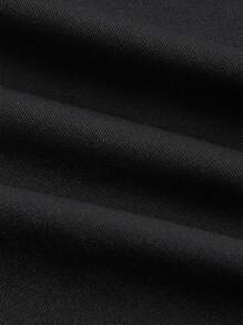 SHEIN ICON Body Heat Map Print Split Thigh Dress - Orange - View 8