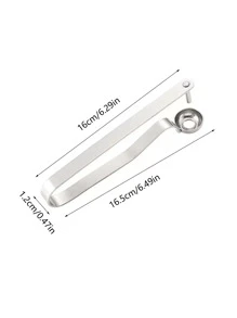 1 pieza Corer de acero inoxidable - Plateado - Ver 5