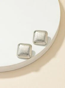 2入組方形設計耳夾