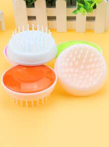1pc Random Color Pet Bath Brush For Dog And Cat For Shower - Multicolor - View 2