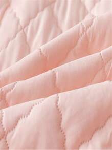 1 Stück rosa Spannbettlaken, modernes Verbundstoff Spannbetttuch für Zuhause - Pink - Übersicht 6