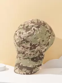 1入組男士迷彩印花運動棒球帽適合戶外 - 彩色 - 查看 1