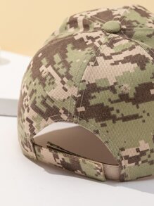 1入組男士迷彩印花運動棒球帽適合戶外 - 彩色 - 查看 2