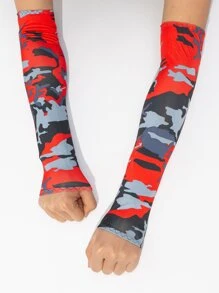 男士迷彩印花袖套 - 彩色 - 查看 2