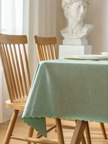 1 chiếc khăn trải bàn chống nước chắc chắn - màu xanh lá - Xem 6