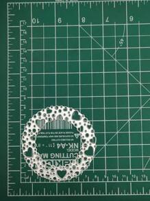 1 Khuôn Cắt Thép Carbon, Khuôn Cắt Thiết Kế Hình Trái Tim Sáng Tạo Cho Thủ Công - Bạc - Xem 3