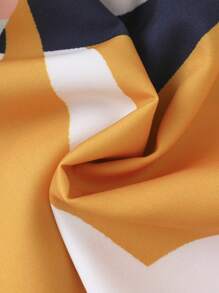 SHEIN 青少年女孩幾何印花吊帶連體短褲 - 彩色 - 查看 7