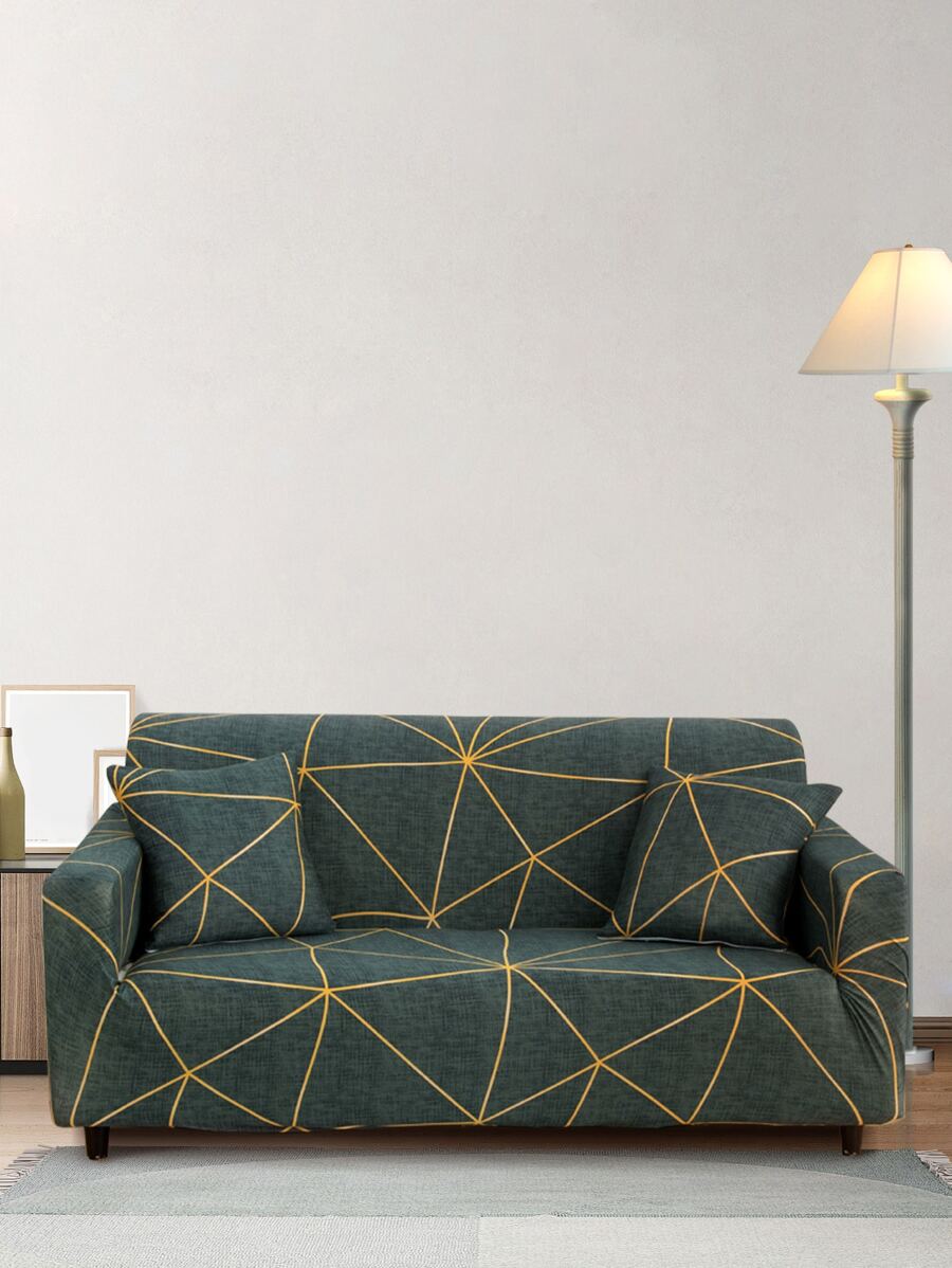 1 Vải Bọc Ghế Sofa Họa Tiết Hình Học, Polyester Hiện Đại Co Giãn Bọc Ghế Sofa Cho Ghế Sofa, Tất Cả Các Mùa - Nhiều màu - Xem 1