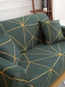 1 Vải Bọc Ghế Sofa Họa Tiết Hình Học, Polyester Hiện Đại Co Giãn Bọc Ghế Sofa Cho Ghế Sofa, Tất Cả Các Mùa - Nhiều màu - Xem 5