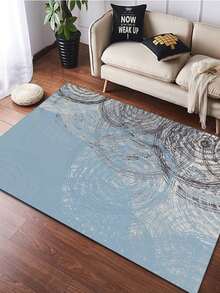 1入組幾何圖案門墊現代滌綸家居地墊四季皆宜 - 彩色 - 查看 9