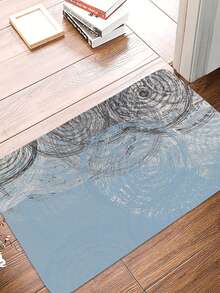 1入組幾何圖案門墊現代滌綸家居地墊四季皆宜 - 彩色 - 查看 10