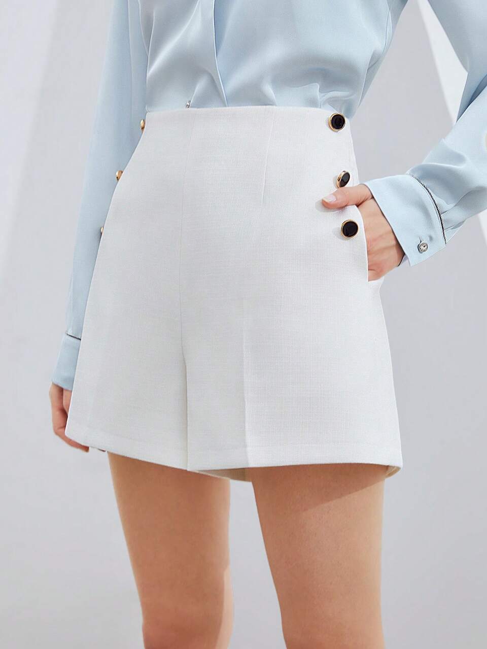 WIDE LEG DRESS SHORTS,SUMMER OUTFITS
