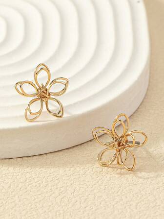 Flower Design Stud Earrings Valentines,Mom,Mother,Mother's Day,Gift