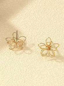 花朵设计耳钉 情人节、妈妈、母亲、母亲节、礼物