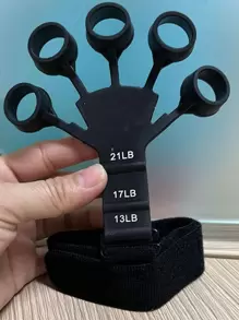 de silicona mano - Negro - Ver 2