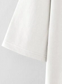 Manfinity EMRG Áo thun & Áo lót Nam Hoa Lá thư Giải trí - trắng - Xem 5