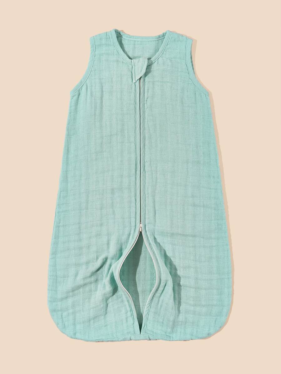 Bebé Saco de dormir unicolor - verde menta - Ver 1