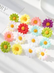 20/60 件人造雏菊、太阳花、DIY 花环材料、生日派对装饰、婚礼花篮、新娘手捧花、家居装饰、餐厅、卧室、窗台装饰、花瓶装饰、情人节礼物、新年装饰、户外花园、开学季