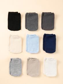 9雙嬰兒星星圖案防滑襪子