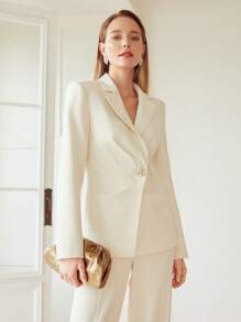 MOTF PREMIUM RHINESTONE BUTTON BLAZER,HOLIDAY PARTY BIRTHDAY FORMAL EVENING OCCASSION