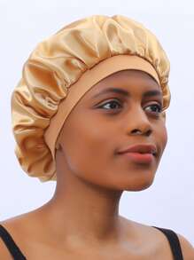 2入組女士素色休閒髮帽適用於日常 - 彩色 - 查看 5