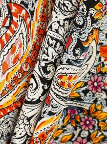 1 Nữ Họa Tiết Paisley In Tua Rua Trang Trí Chống Nắng Boho Khăn Choàng Cho Tiệc Bãi Biển - Nhiều màu - Xem 2