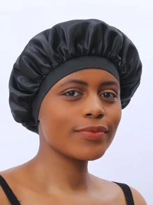 2入組女士素色休閒髮帽適用於日常 - 彩色 - 查看 3