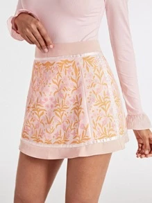 Hotel X 印花半身裙