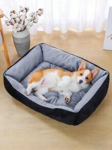 1入組骨裝飾寵物床適用於狗狗和貓適用於睡眠 - 黑色 - 查看 3