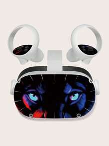 1 set Pegatina con patrón de ojo compatible con realidad virtual 2