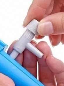 5 thiết bị tự tưới bằng nhựa, thiết bị tự tưới hai tông màu hiện đại cho sân vườn - màu xanh lá - Xem 5